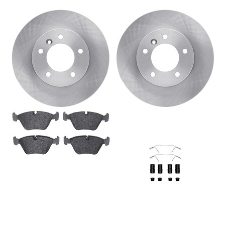 Dynamic Friction Co 6512-20047, Rotors with 5000 Advanced Brake Pads includes Hardware 6512-20047